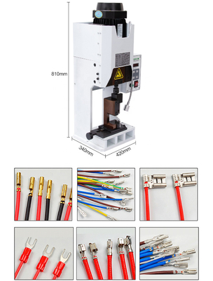 पिन टर्मिनल कनेक्टर केबल क्रिमिंग प्रेस मशीन म्यूट इलेक्ट्रिकल वायर स्ट्रिपर