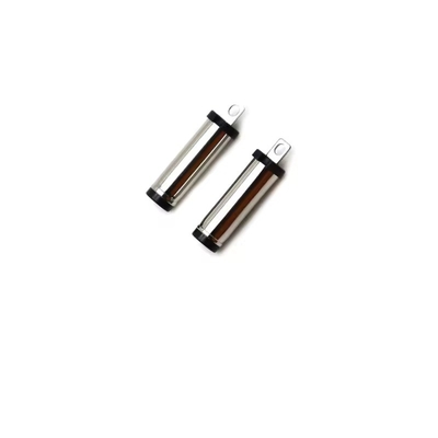 निकेल लेपित Solder डीसी प्लग पुरुष 5.5mmX2.1mm डीसी शक्ति बैरल कनेक्टर