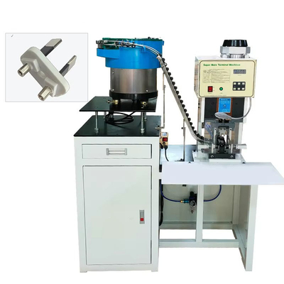 2.0T स्वचालित कंपन प्लेट फ़ीडिंग 3 पिन 2 पिन प्लग टर्मिनल पावर कॉर्ड प्लग केबल crimping मशीन
