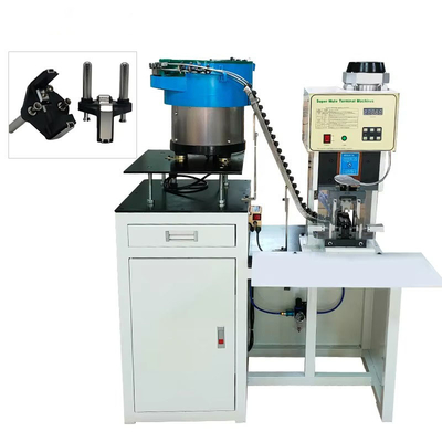 2.0T स्वचालित कंपन प्लेट फ़ीडिंग 3 पिन 2 पिन प्लग टर्मिनल पावर कॉर्ड प्लग केबल crimping मशीन