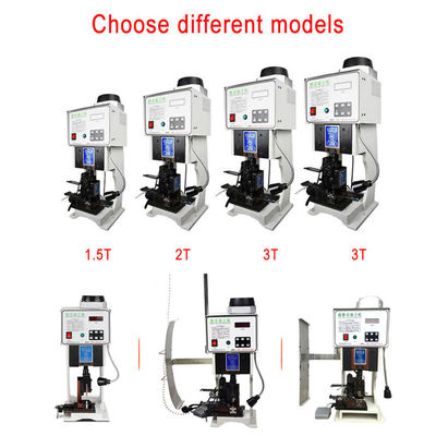 Semi-automatic Terminal Crimping Machine with 15KN Pressing Ability and 220V 50Hz Power Supply