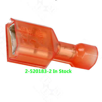 Non-Insulated Cord End Terminal Amp Tyco Te 2-520183-2 Ultra-Fast 250 Quick Disconnects