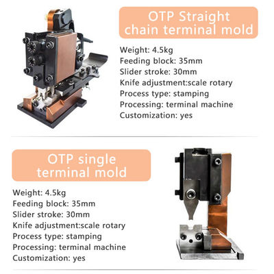 Cable Terminales Die Chain Female Pin Type Terminal Connector Mould,Terminal Crimping Applicator
