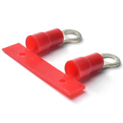 परिपत्र क्रिम्प टर्मिनल 5MM 10MM निरंतर पूर्व इन्सुलेटेड रिंग टर्मिनल कॉपर केबल लग