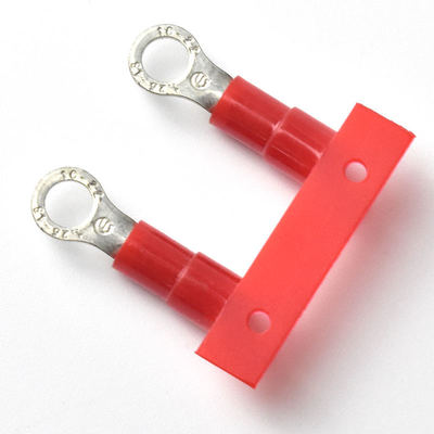 परिपत्र क्रिम्प टर्मिनल 5MM 10MM निरंतर पूर्व इन्सुलेटेड रिंग टर्मिनल कॉपर केबल लग