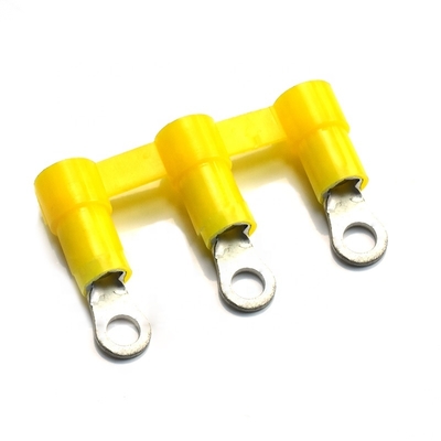 कस्टम Qwt 12 Awg रिंग टर्मिनल Lugs Spade टर्मिनल कनेक्टर Crimp तार टर्मिनल