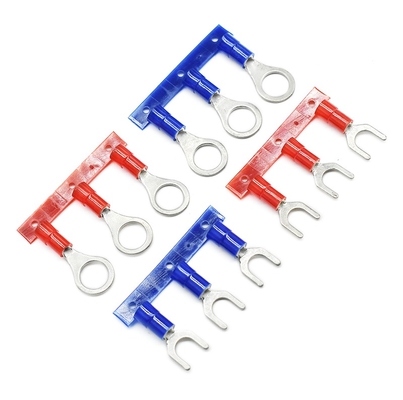 कस्टम Qwt 12 Awg रिंग टर्मिनल Lugs Spade टर्मिनल कनेक्टर Crimp तार टर्मिनल
