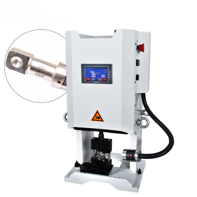 2T-50T बड़े तार टर्मिनल Crimper मशीन सर्वो मोटर केबल टर्मिनल Crimping