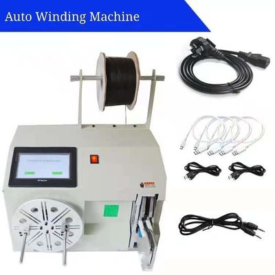 80 मिमी-120 मिमी अर्ध स्वचालित कुंडल घुमावदार मशीन 120W