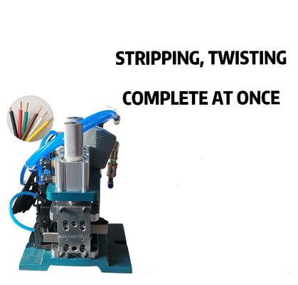 AWG18 वायवीय तार छीलने की मशीन 3mm-25mm स्ट्रिपिंग लंबाई